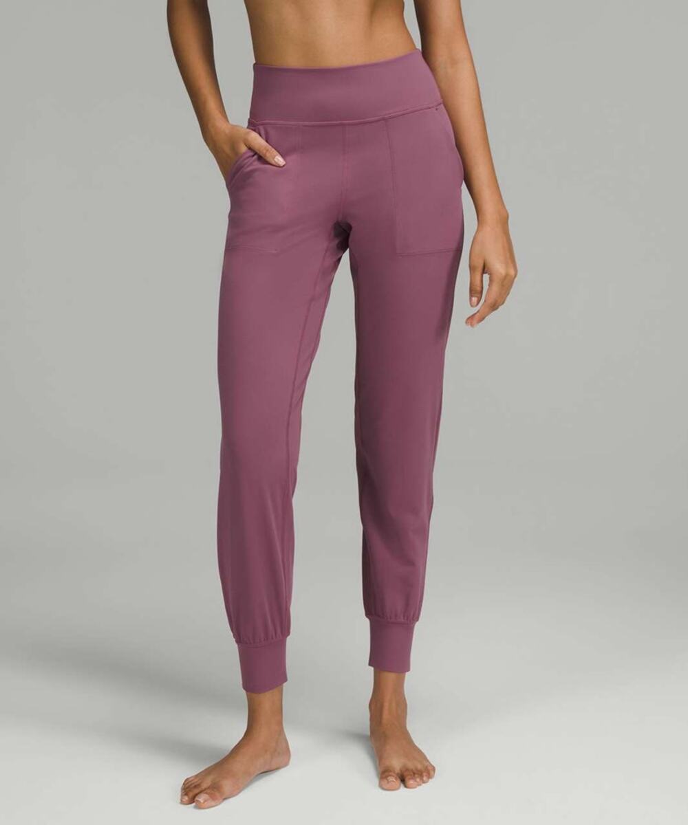 Lululemon Align High Rise Pull On Yoga Activewear Jogger Vintage Plum 4